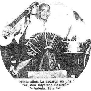 Cayetano Saluzzi photograph