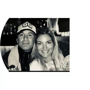 Cecilia Calafell - Pablo Lescano's wife