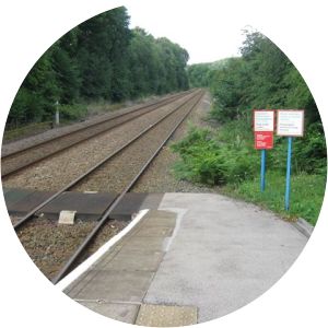 Cefn-y-Bedd railway station - 