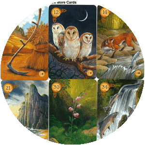 Celtic Lenormand - Book by Chlo McCracken