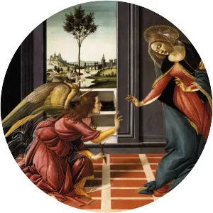 Cestello Annunciation - Painting by Sandro Botticelli