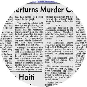 Chambers v. Mississippi