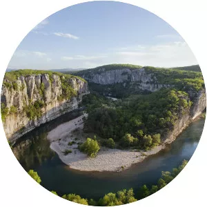 Chassezac - River in France