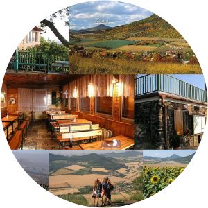 Chata na vrchu Lovoš