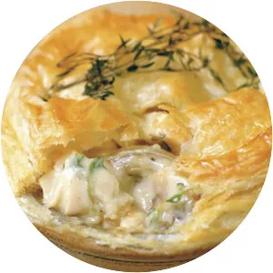 Chicken and mushroom pie - 