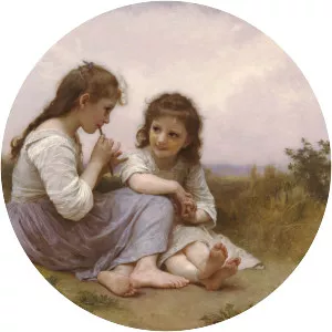 Childhood Idyll - Painting by William-Adolphe Bouguereau
