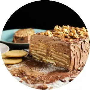 Chocolate biscuit pudding