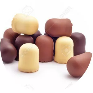 Chocolate-coated marshmallow treats - 