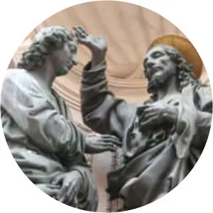 Christ and St. Thomas - Statue by Andrea del Verrocchio