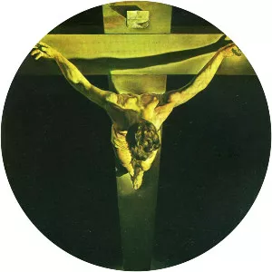 Christ of Saint John of the Cross - Painting by Salvador Dali