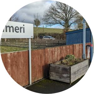 Cilmeri railway station