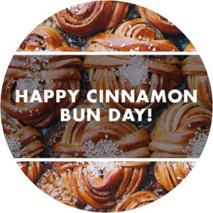 Cinnamon Bun Day