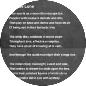 Clair de lune - Poem by Paul Verlaine