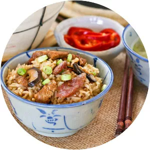 Claypot chicken rice