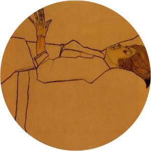 Clothed Woman, Reclining - Artwork