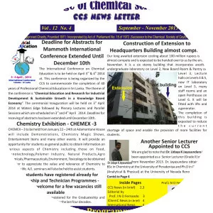 College of Chemical Sciences - Institute