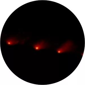 Comet Shoemaker–Levy 9 photograph