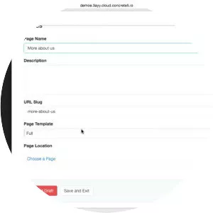 concrete5 - System software