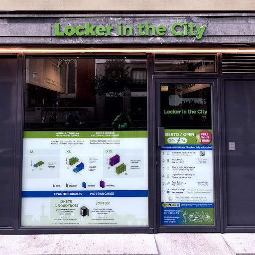 Consigna 24h en Plaza Mayor | Puerta del Sol - Locker in the City