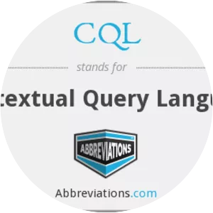 Contextual Query Language - Programming language