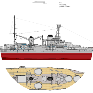 Courbet-class battleship