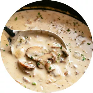 Cream of mushroom soup