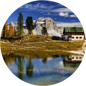 Croda da Lago - Mountain in Italy