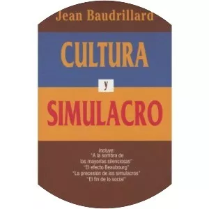 Cultura y Simulacro - Book by Jean Baudrillard
