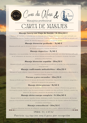 Cura da Alma - Massage therapist in Foz, Spain