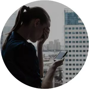 Cyberstalking photograph