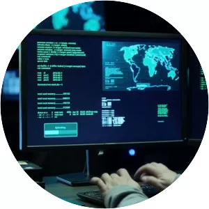 Cyberwarfare photograph