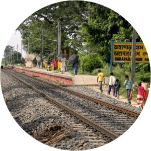 Dahapara Dham railway station