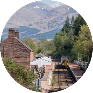 Dalmally railway station - 