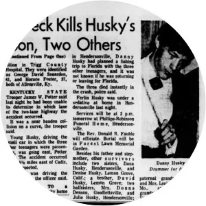 Danny Louis Husky - Ferlin Husky's son