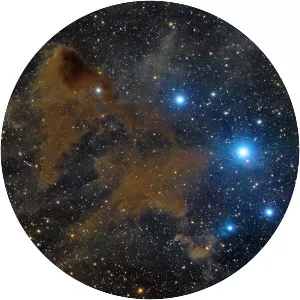 Dark nebula photograph