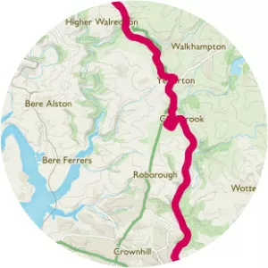 Dartmoor National Park, Drake's Trail Cycle Path - 