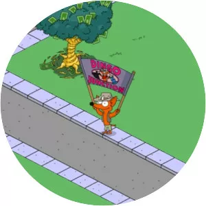 Dash Dingo - The Simpsons character