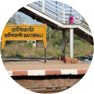 Dativali railway station