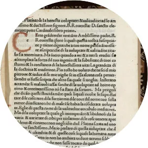 De honesta voluptate et valetudine - Book by Bartolomeo Platina