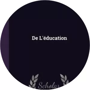 De L'éducation Jean-Jacques Rousseau