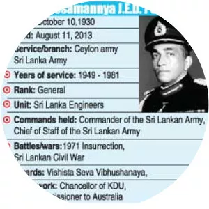 Denis Perera - Senior officer