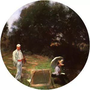 Dennis Miller Bunker Painting at Calcot