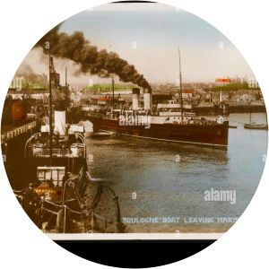Departure of the Folkestone Steamer