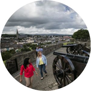 Derry city walls - 