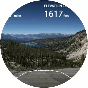 Devils Bathtub - Lake in California