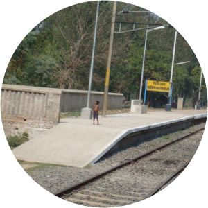 Dhatrigram railway station