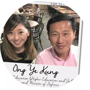 Diana Kuik Sin Leng - Ong Ye Kung's wife