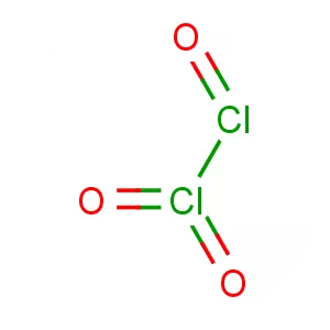 Dichlorine trioxide photograph