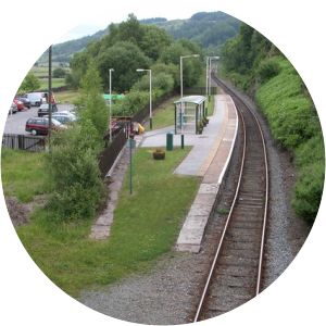 Dolwyddelan railway station - 