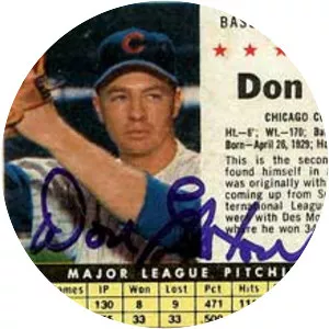 Don Elston - Baseball player